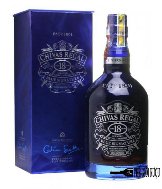 Chivas Regal 18  YO Blue ( Chivas 18 Blue)