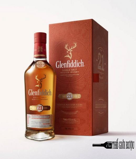 Glenfiddich 21 YO (Hộp quà 2019)
