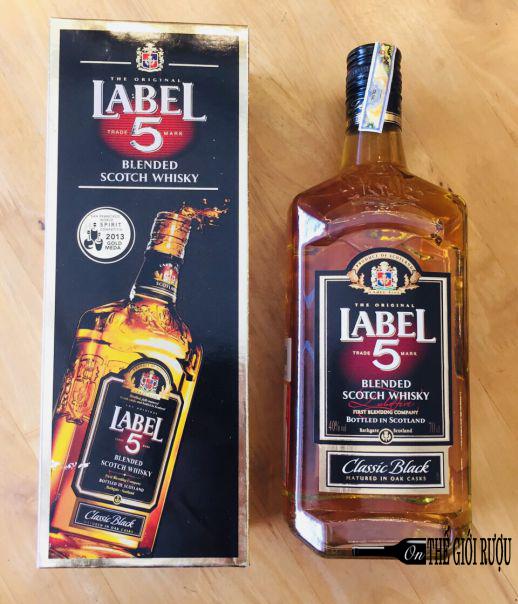 Label 5 Classic Black 750 ml