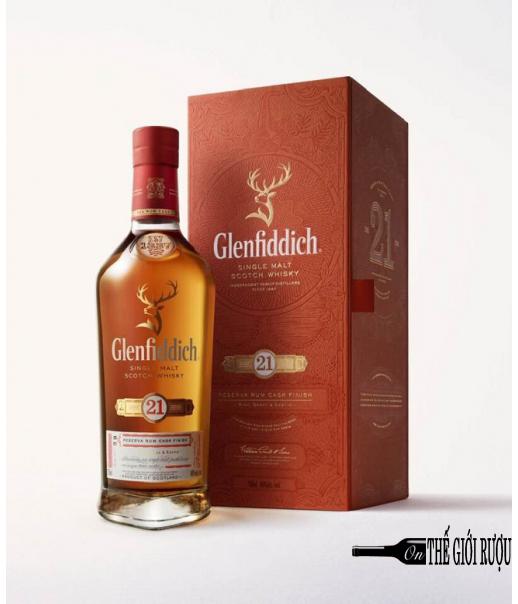 Glenfiddich 21 YO (Hộp quà 2019)