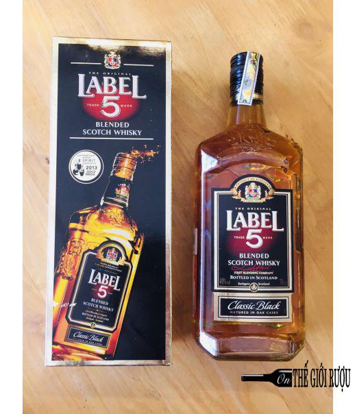 Label 5 Classic Black 750 ml