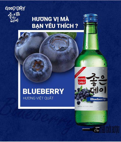SoJu Good Day Bllue Berry ( Việt Quốc ) 